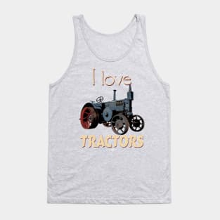 Lanz Bulldog tractor graphic Tank Top